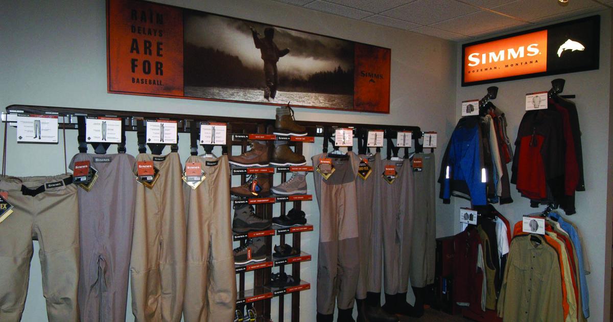 Business Bio Simms Fishing Products Outside Bozeman